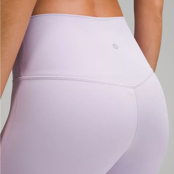 NWT Lululemon Align High Rise Pants 25", Lilac Ether, Size 2 - Picture 2 of 8